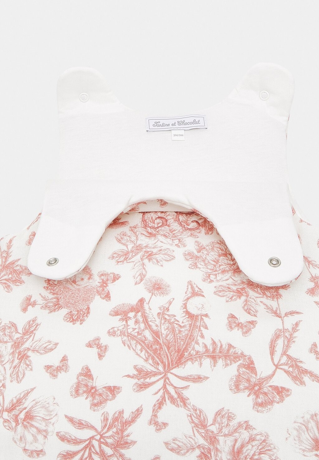 Пижама GIGOTEUSET1TDJ TOILE DE JOUY 70CM Tartine et Chocolat, цвет peche — фото 3