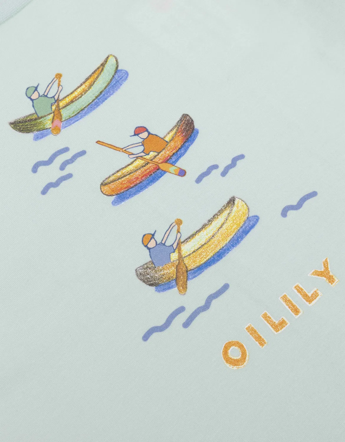 Футболка трикотажная Oilily, синий — фото 4