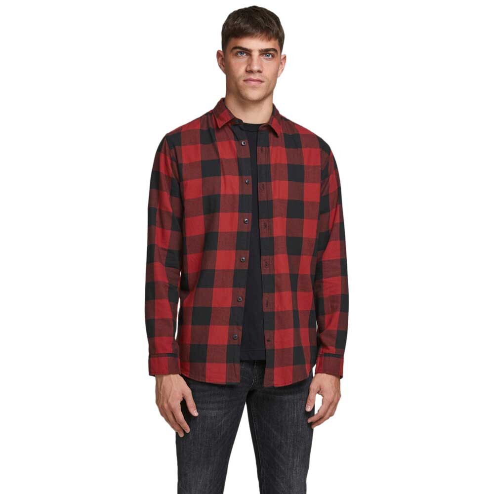 

Рубашка Jack & Jones Gingham Twill, красный