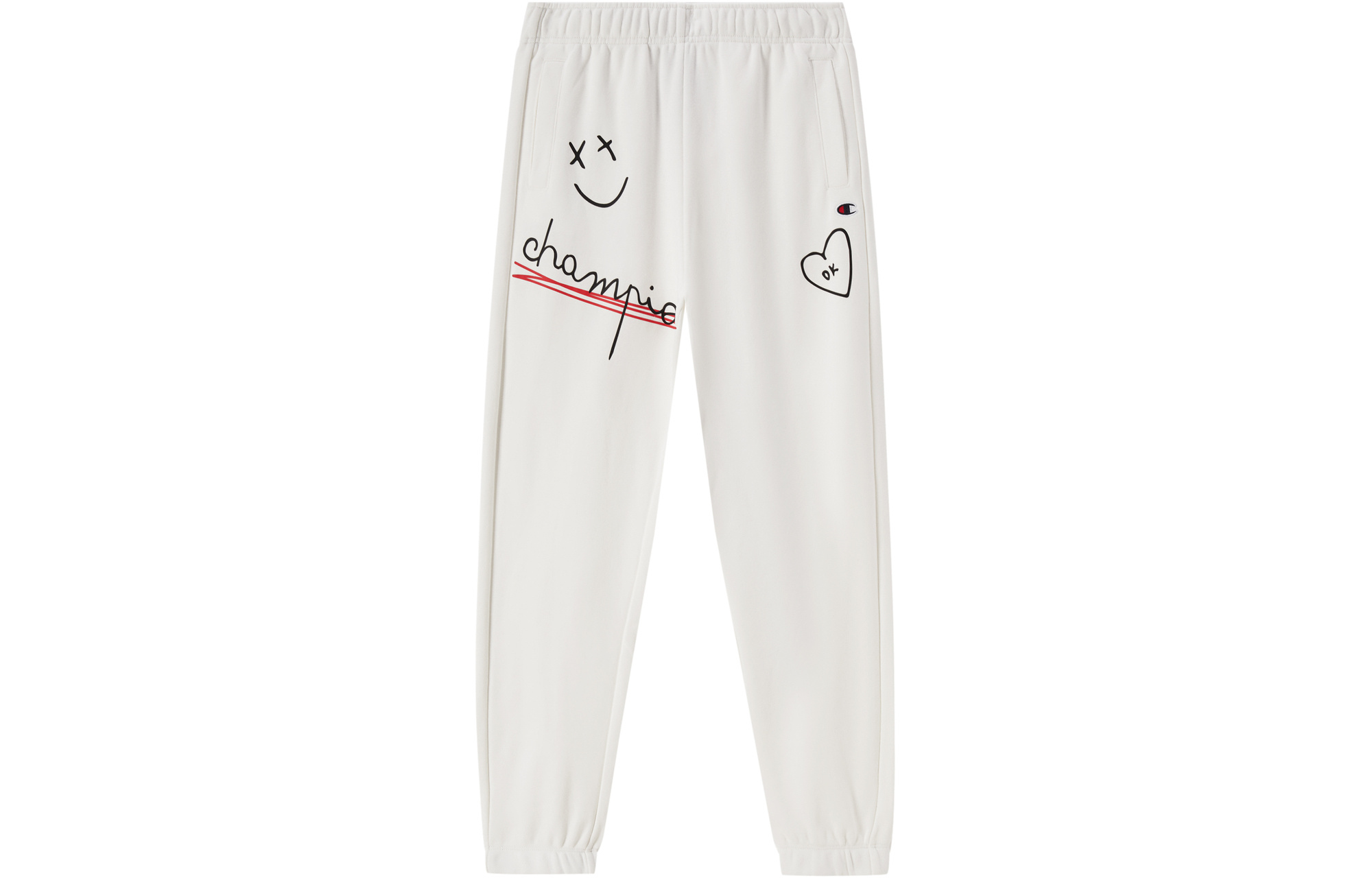 

Вязаные спортивные штаны унисекс Champion, экрю