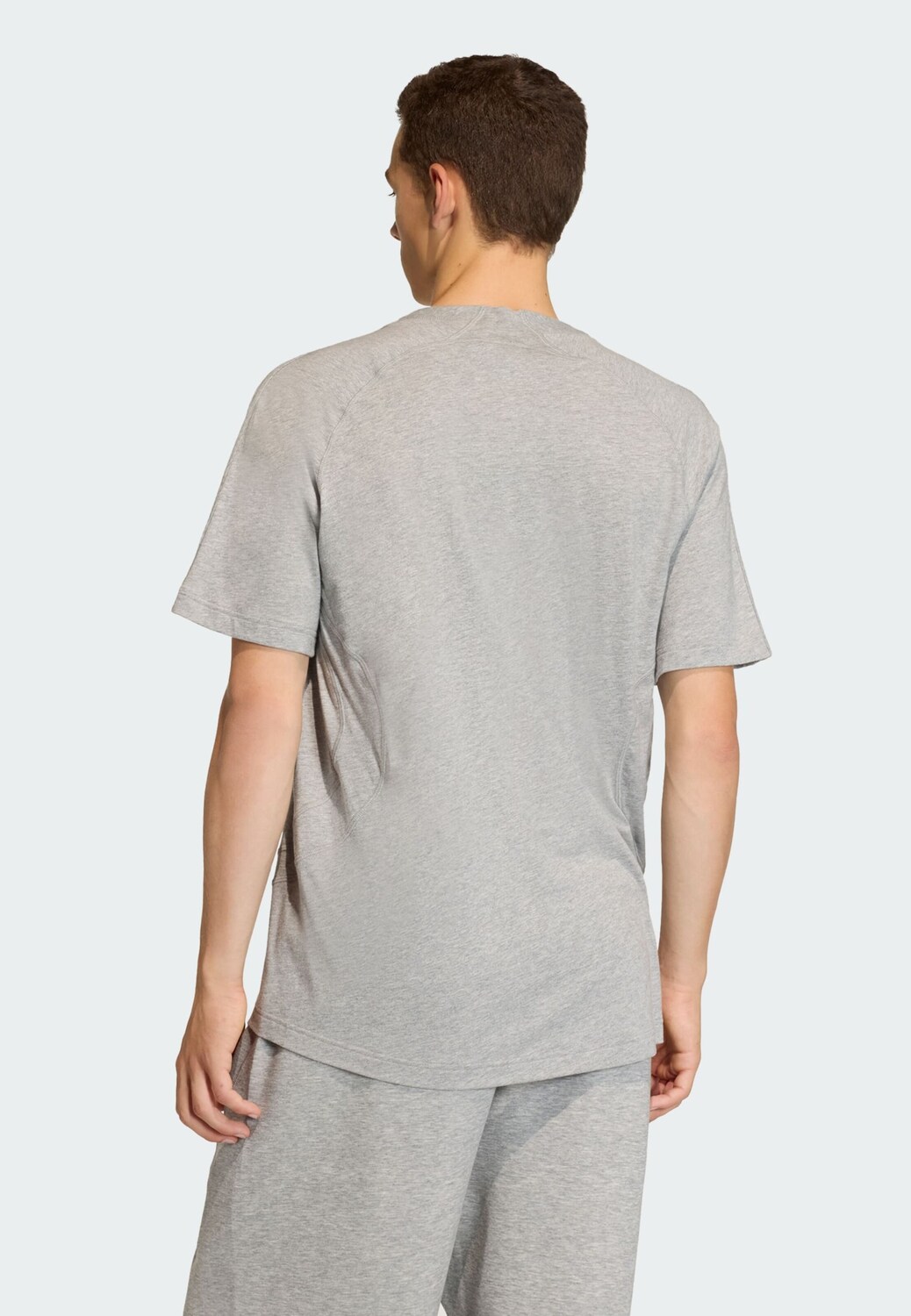 Adidas Originals Футболка 'CUTLINE REGULAR' в светло-сером цвете — фото 3