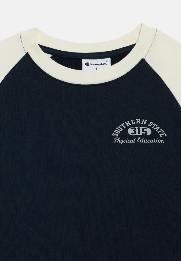 Свободная толстовка icons с круглым вырезом Champion, Dark Blue — фото 3