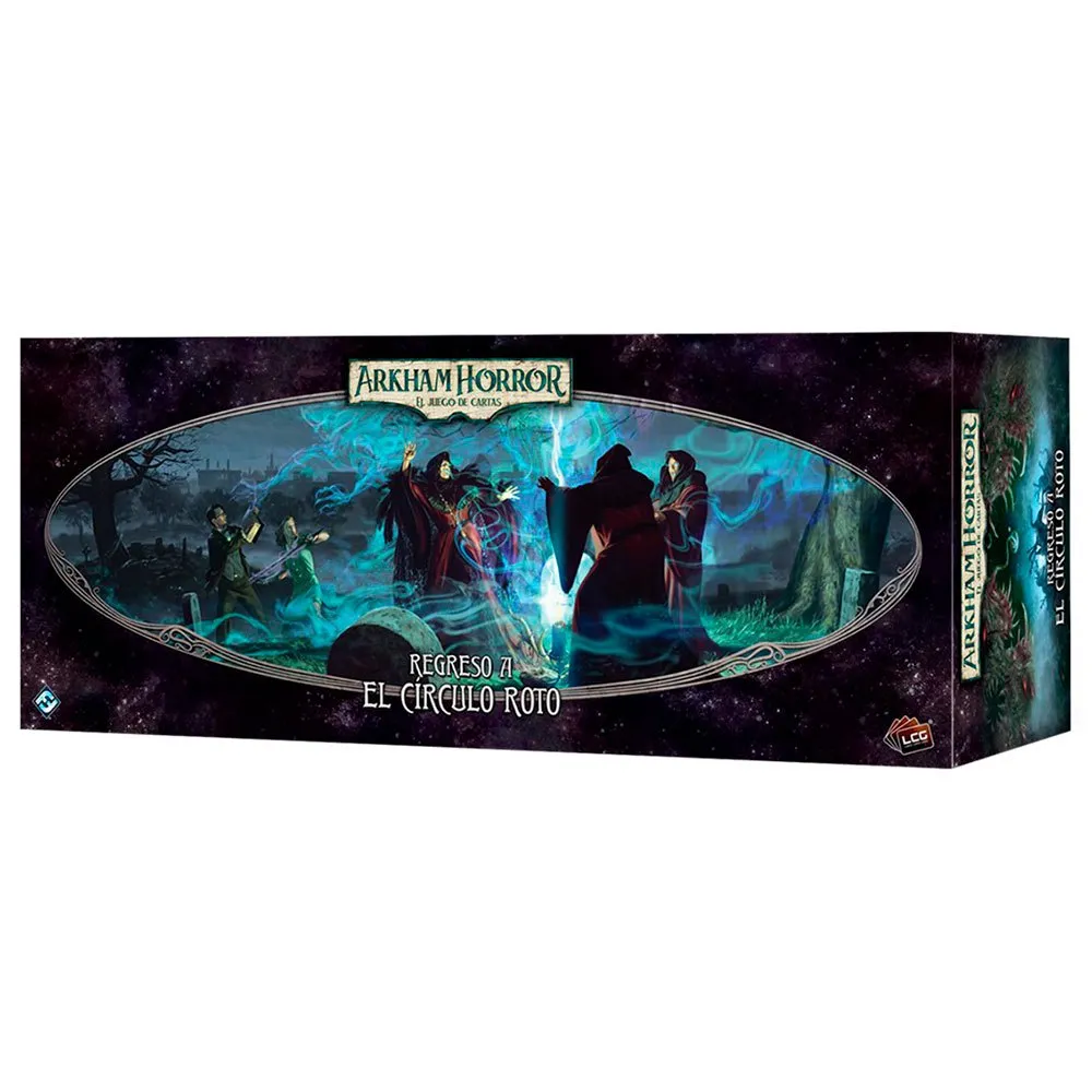 

Asmodee Arkham Horror LCG Regreso A El Circulo Roto карточная игра, испанская версия, синий