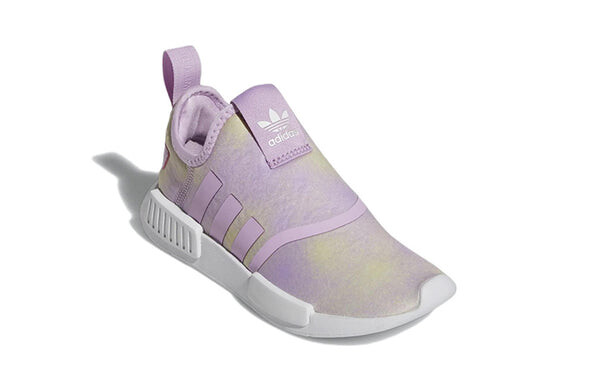 Кроссовки нмд 360 Adidas, сиреневый — фото 3