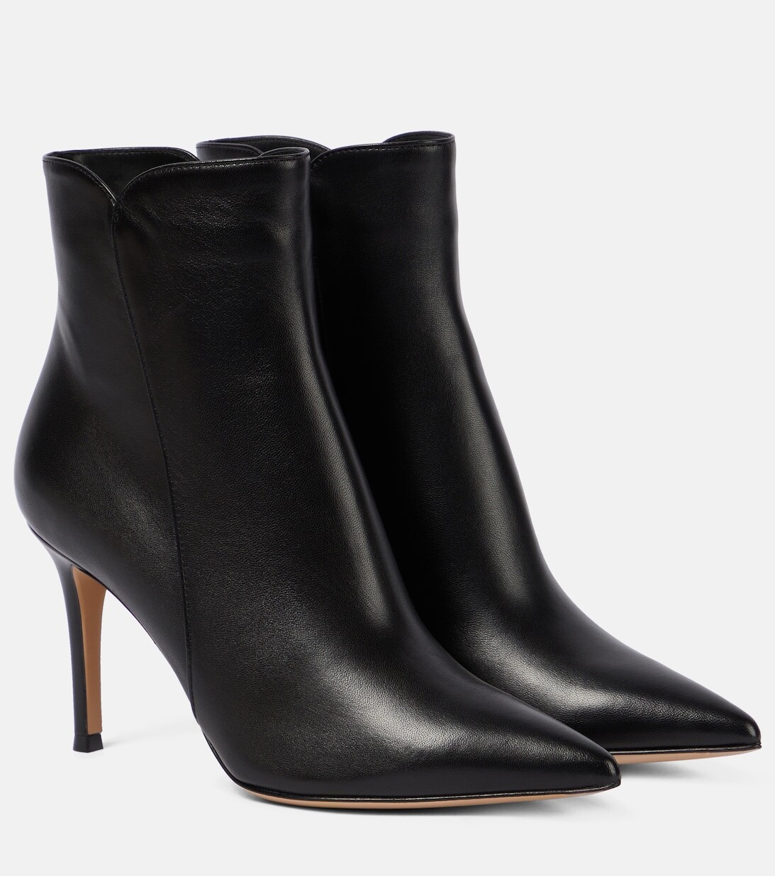 Кожаные ботильоны Levy 85 Gianvito Rossi, черный