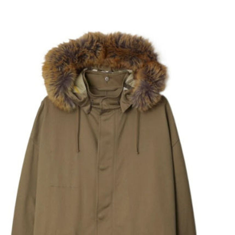 Пальто мужское Burberry Muddy color, грязного цвета — фото 4