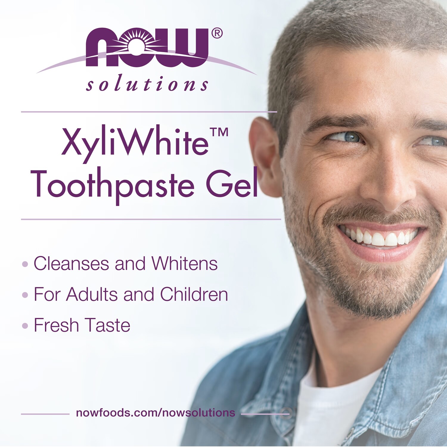 Зубная паста Now Foods Solutions XyliWhite кокосовое масло, вкус мяты — фото 4