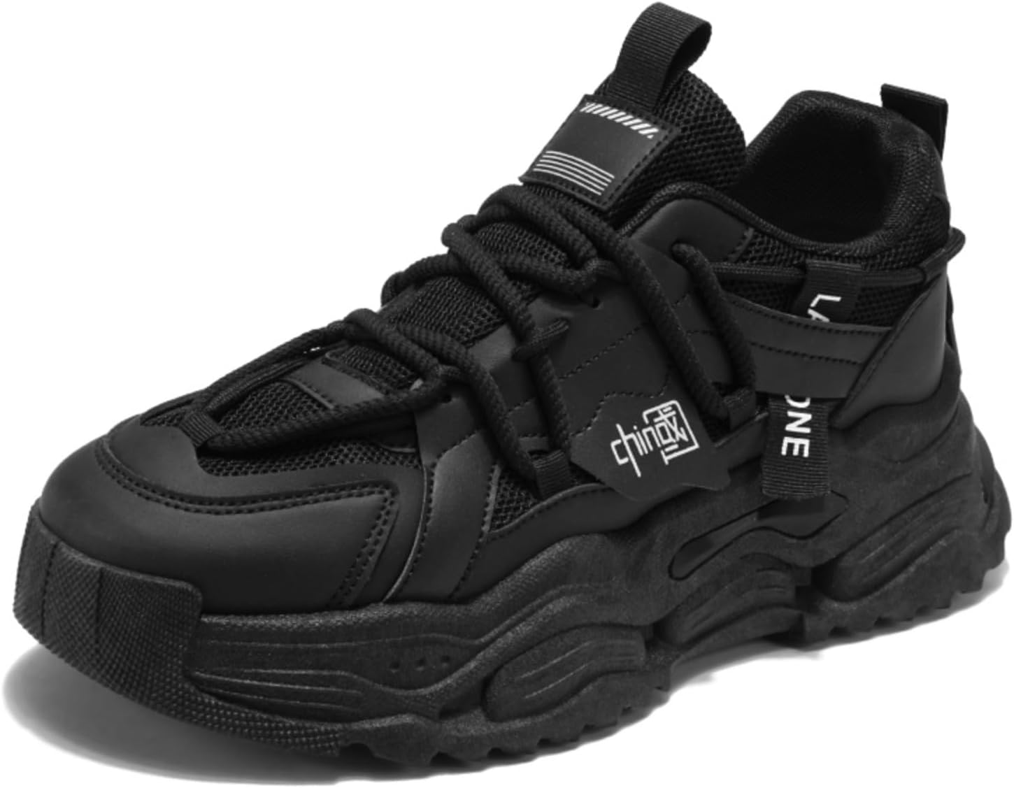 

Мужские кроссовки для тренировок с амортизацией и дышащим верхом Kpdwfms, черный