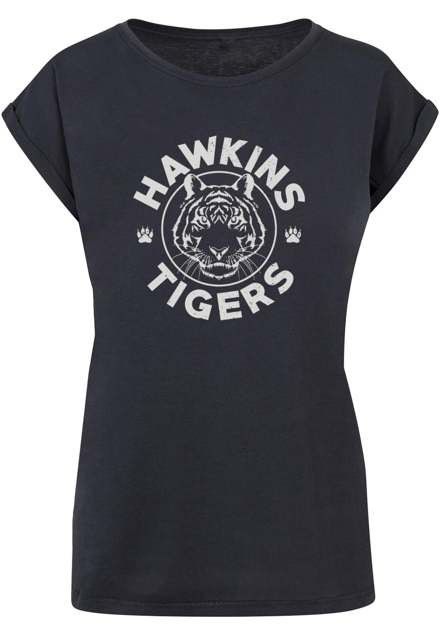 

Футболка ABSOLUTE CULT Shirt Stranger Things - Hawkins Tiger, темно-синий