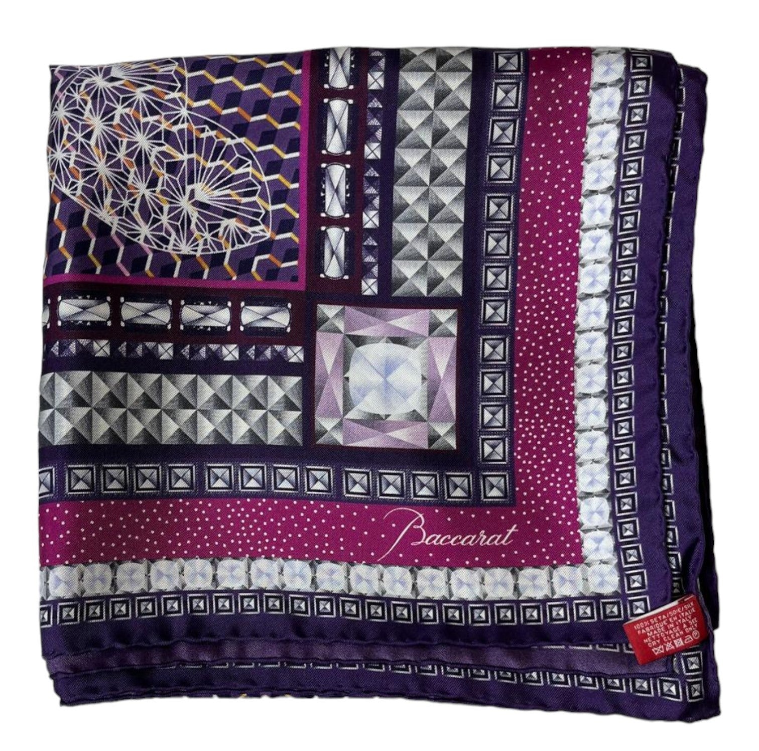 

Baccarat 2809962 Женский шарф-галстук Louxor Twillsilk Maxi Tie Purple