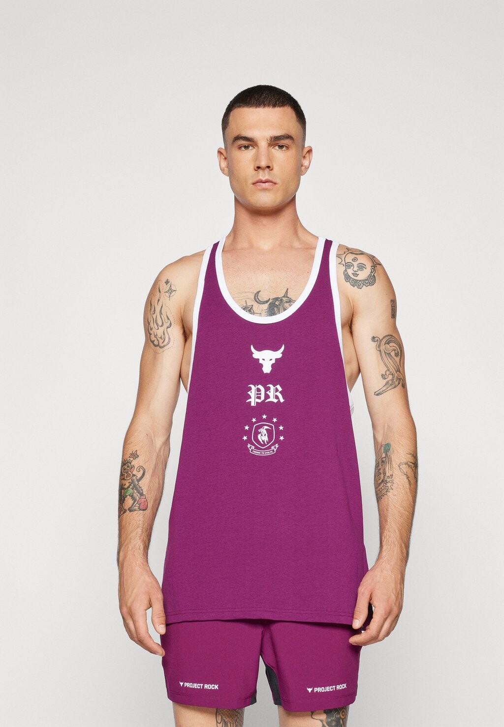 

Топ RACER TANK Under Armour, сирень