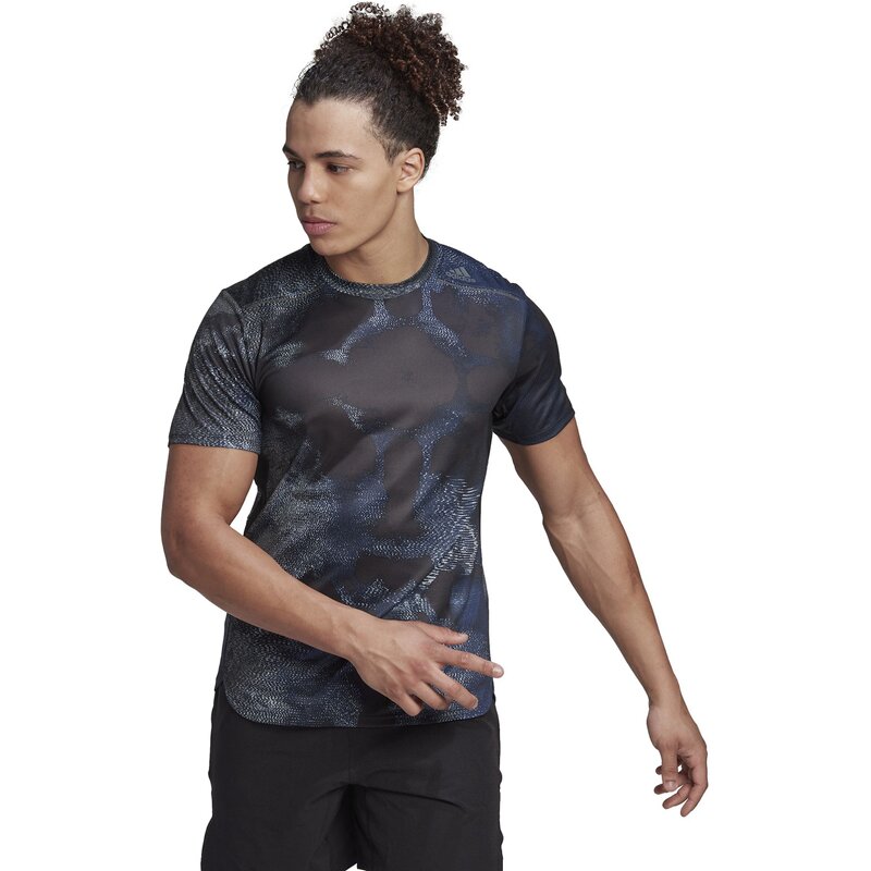Shirt m d4t hiit tee Adidas, мультиколор — фото 2