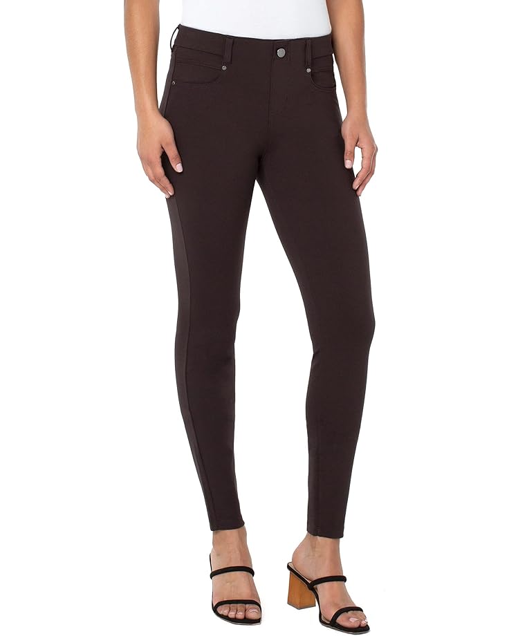 

Брюки Liverpool Los Angeles Gia Glider/Revolutionary New Skinny Pull-On Knit Super Stretch Ponte Pants, цвет Java