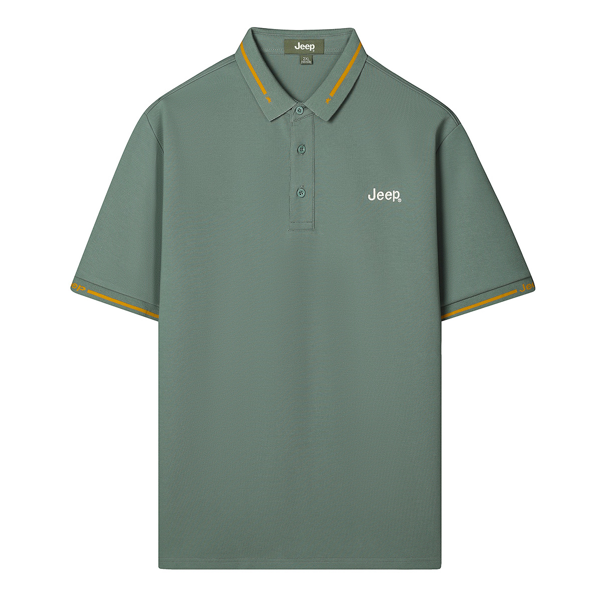 

Футболка Polo Unisex Classic Collection с умеренно прямым кроем Jeep, серый зеленый