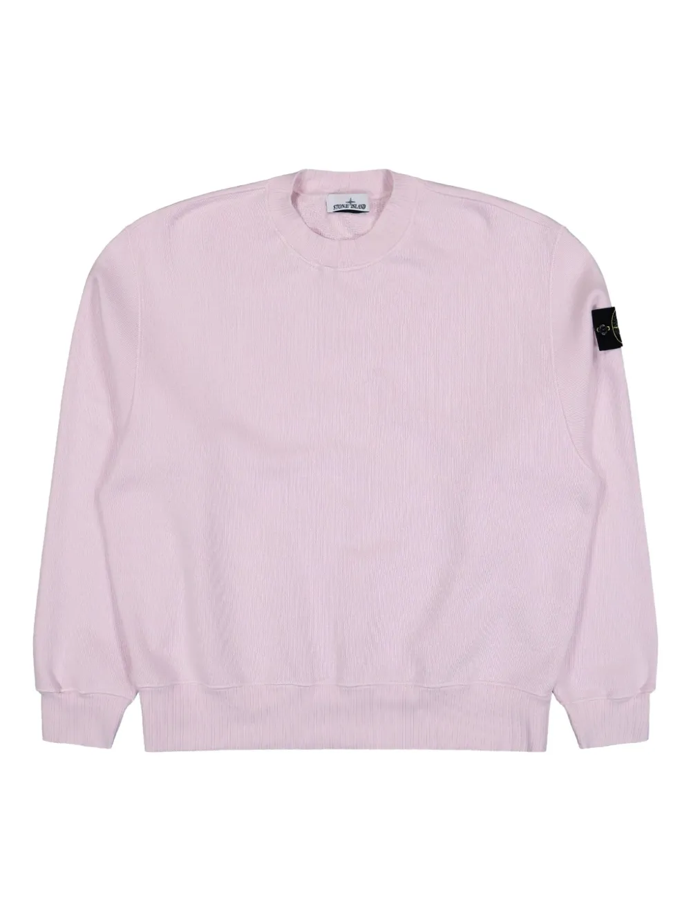 

Свитшот с нашивкой-компасом Stone Island, розовый