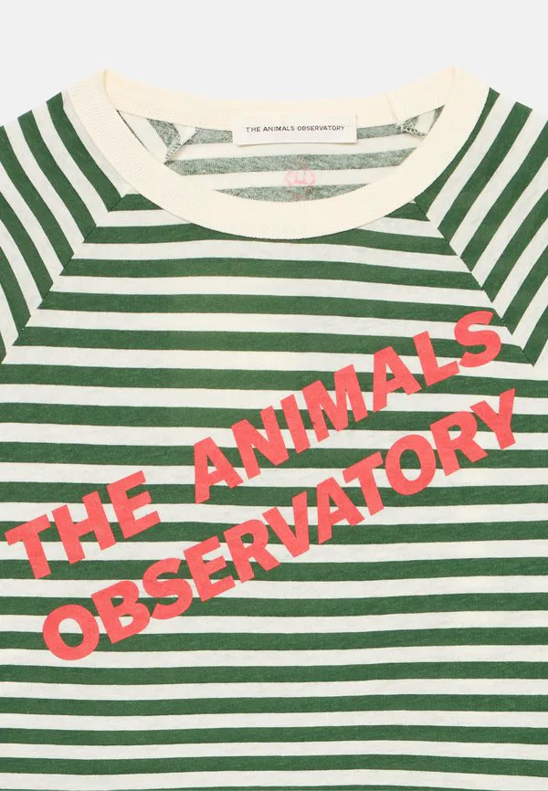 Футболка унисекс с длинными рукавами «anteater» The Animals Observatory, Dark Green — фото 4