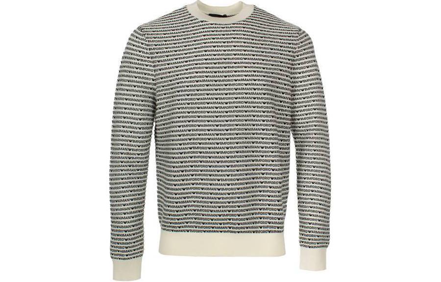 

EMPORIO ARMANI Джемпер мужской черный белый