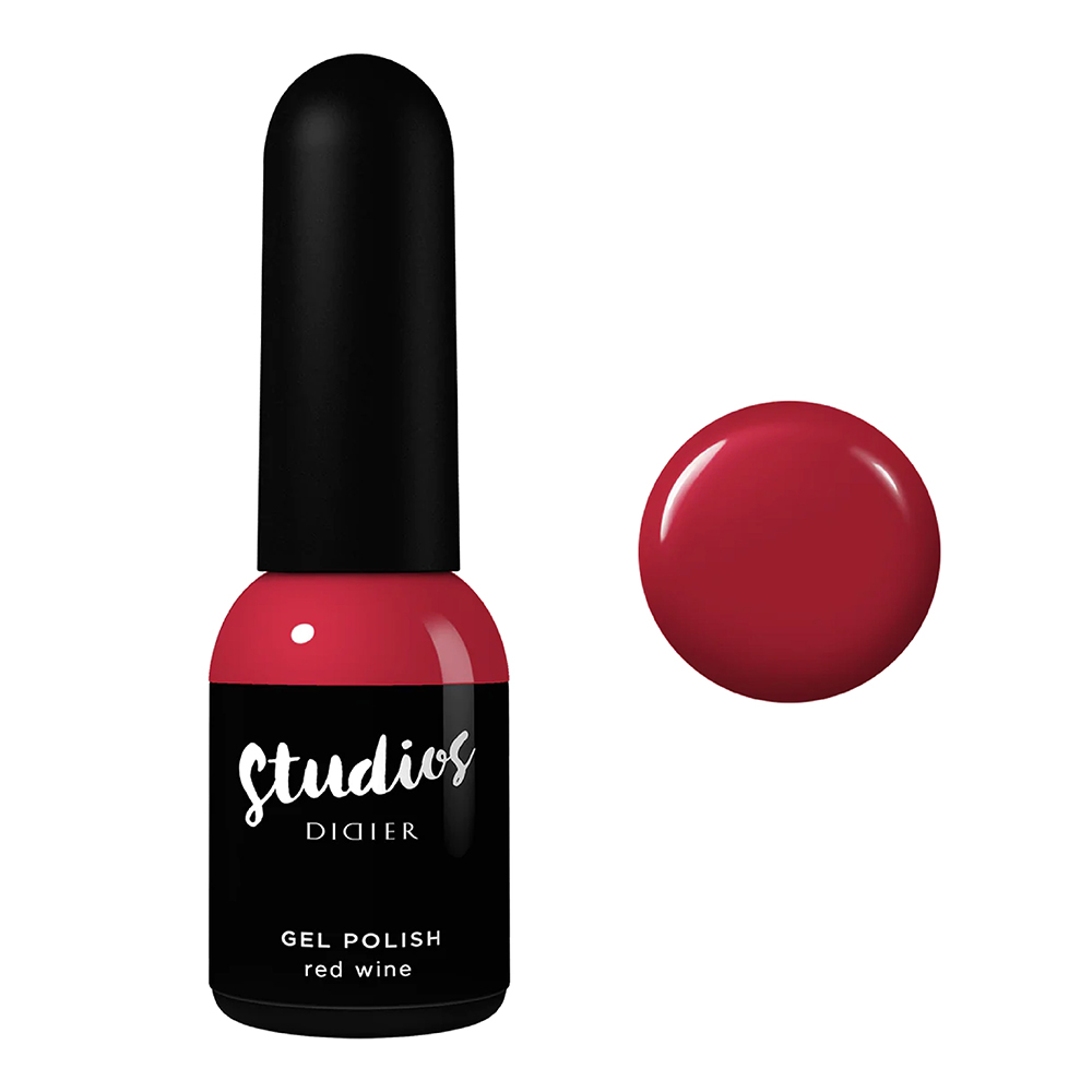 

Гель-Лак для ногтей studios gel polish Didier Lab, цвет red wine, 8 мл