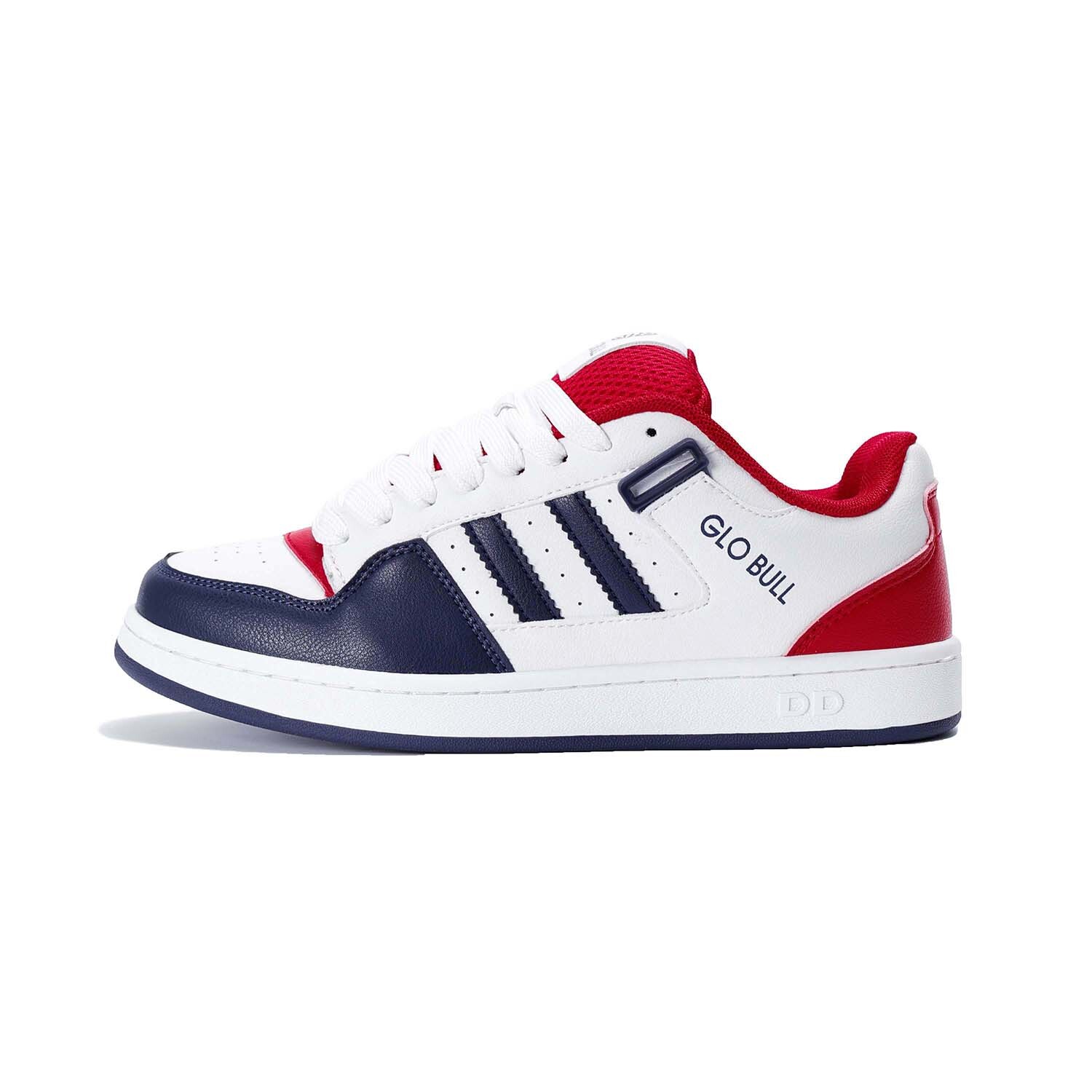 

Кроссовки GLO BULL Skateboarding Shoes Unisex Low-top Blue/Red, красный