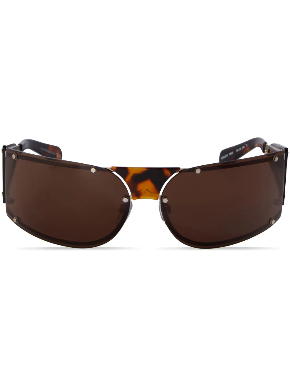 

Солнцезащитные очки Kenema в массивной оправе Off-White Eyewear, коричневый