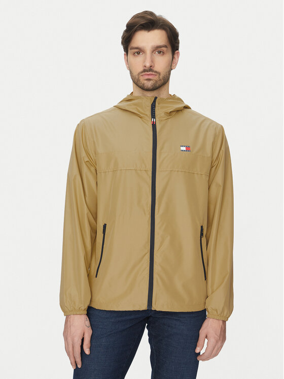 

Ветровка regular fit Chicago DM0DM20204 Tommy Jeans, бежевый