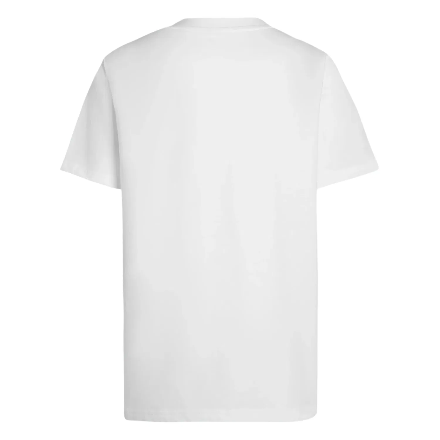 Футболка Essentials Cotton Kids' Adidas, White/Black — фото 3
