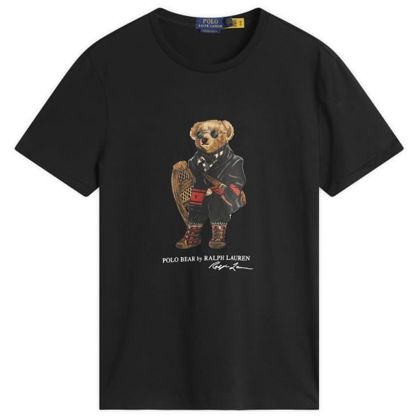 

Футболка с праздничным медведем Polo Ralph Lauren, Polo Black