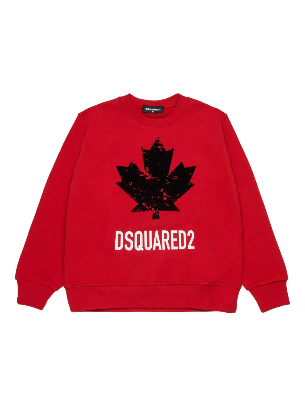 

Толстовка из джерси DSQUARED2 KIDS, красный