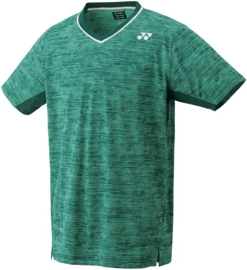 

YONEX мужская футболка с круглым вырезом, Slim Fit, Teal Green