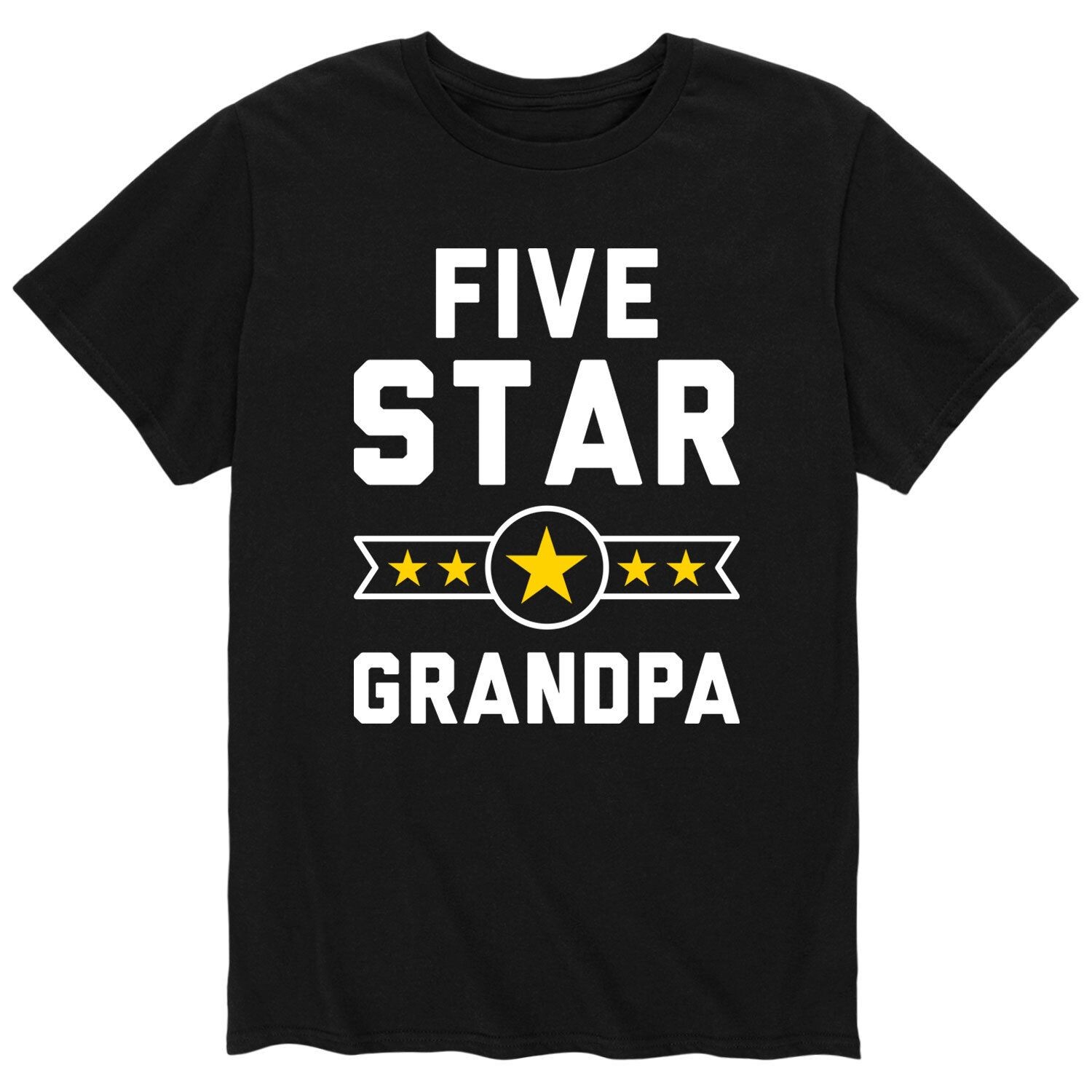 

Мужская футболка Five Star Grandpa Licensed Character