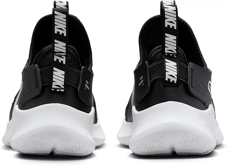 Детские кроссовки Nike Flex Runner 3 для дошкольников, черный/белый — фото 4
