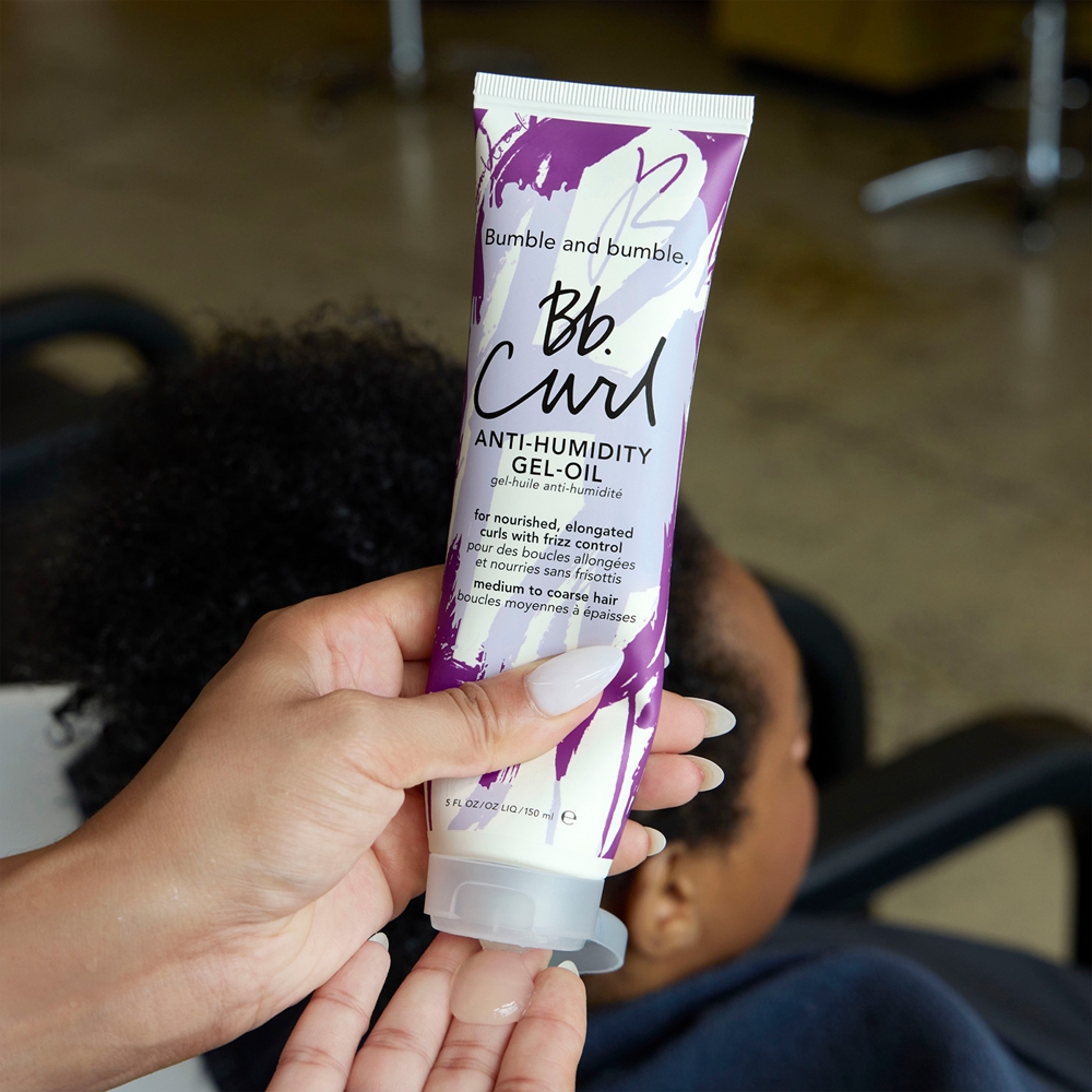 Bb. curl anti-humidity gel-oil гель-масло для вьющихся волос увлажняющее масло Bumble And Bumble, 150 мл — фото 4