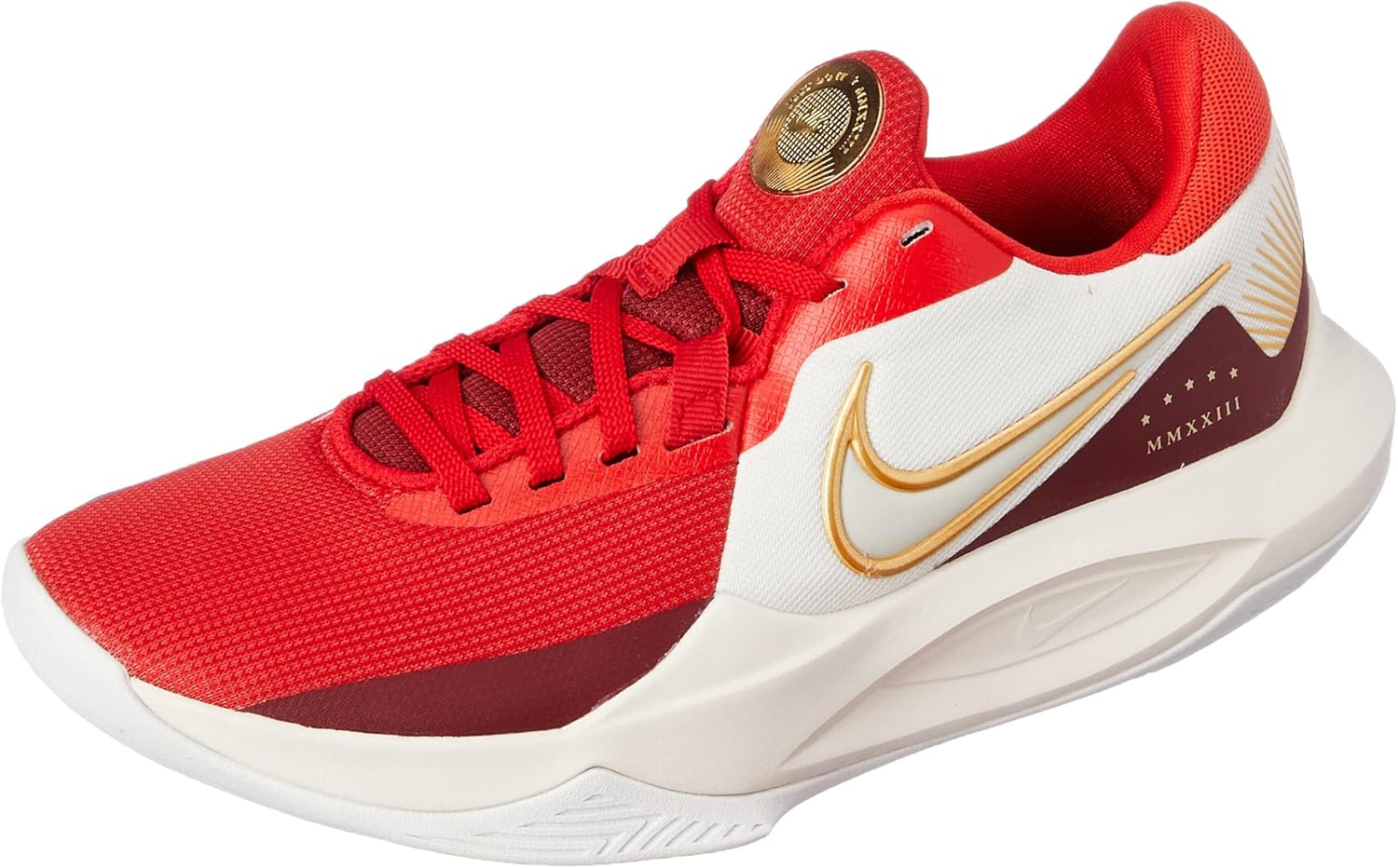 

Низкие кроссовки Nike для мужчин, Phantom Metallic Gold Team Red