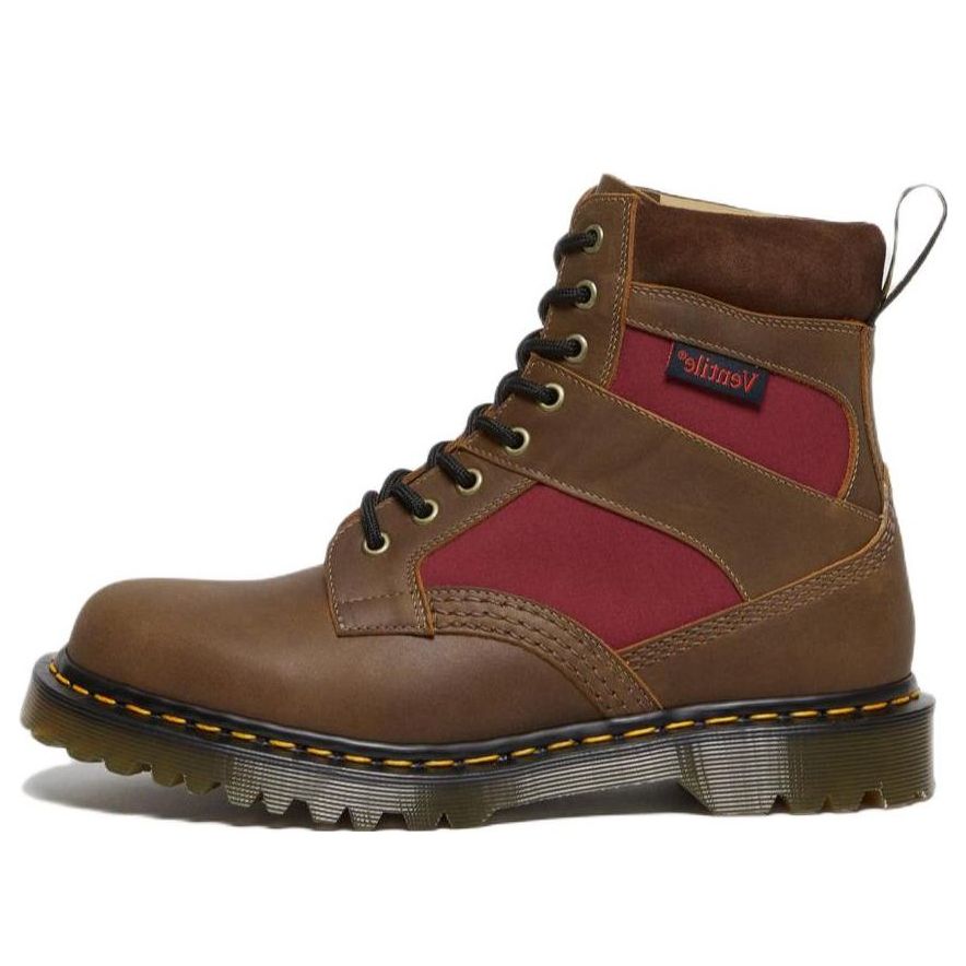 

Ботинки Dr.Martens 1460 Made in England Padded Panel Lace Up Boots 'Brown Dockyard Oxblood' 27775203, коричневый