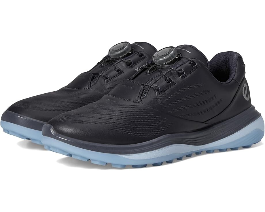 

Кроссовки ECCO Golf Lt1 Boa Hybrid Waterproof Golf Shoe, цвет Night Sky