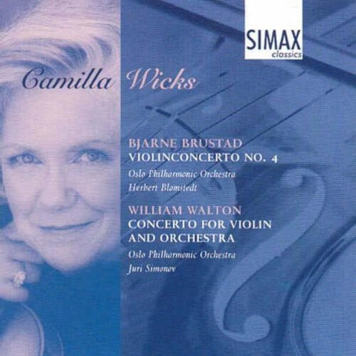 

CD диск Brustad / Walton / Blomstedt / Opo / Simonov: Violin Concerto 4 / Violin Concerto