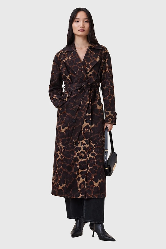 

Хлопковое пальто ABEL Allsaints, мультиколор