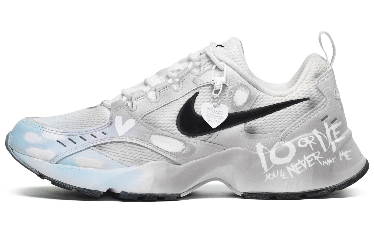 

Кроссовки Nike Air Heights Lifestyle Shoes Men Low-top Washed Blue, синий