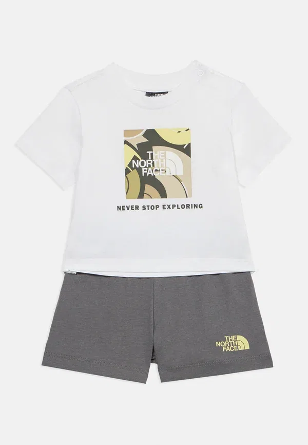 Шорты The North Face Box Play Regular Graphic Set, белый/дымчатый жемчуг — фото 3