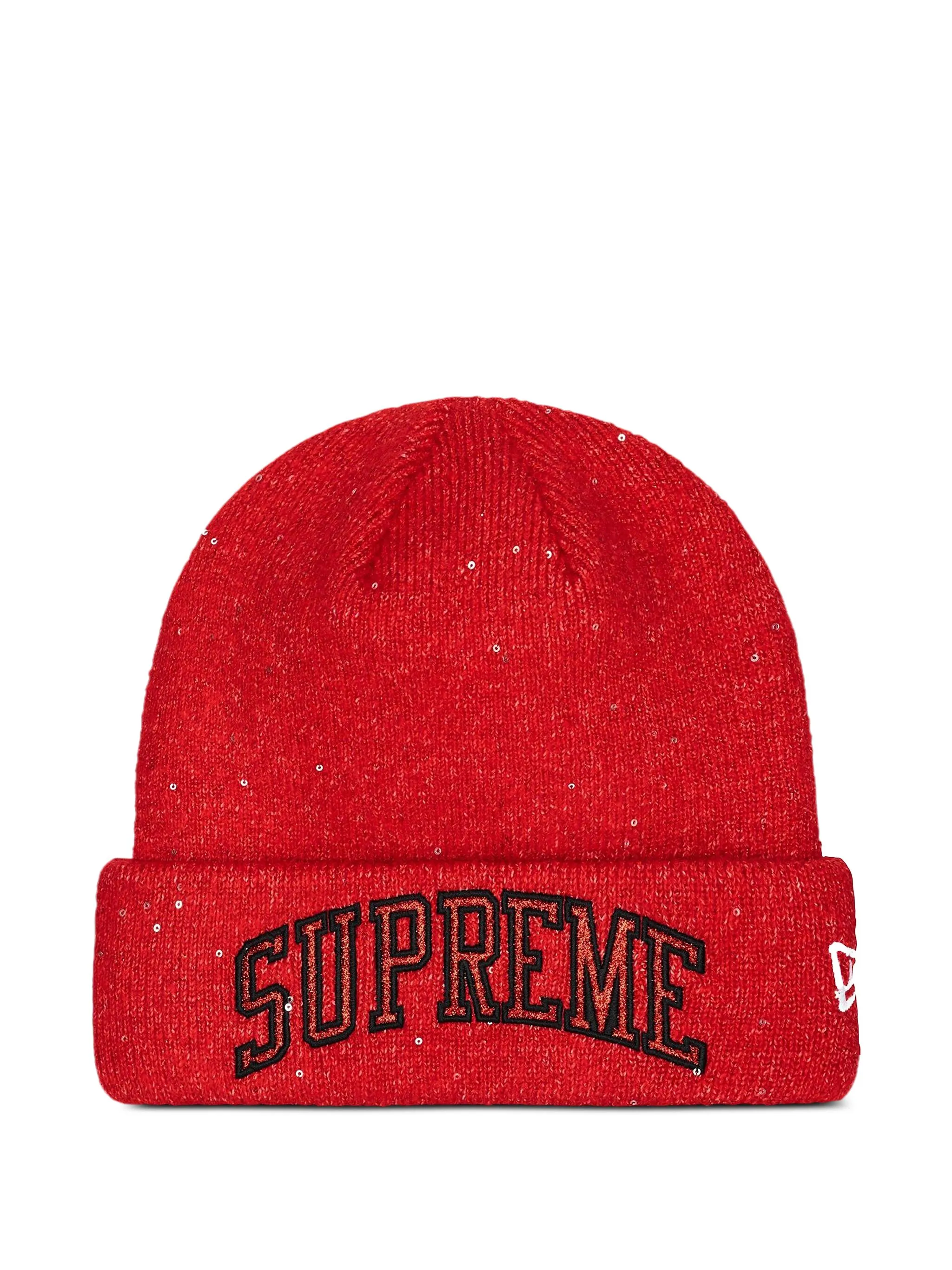 

Шапка бини New Era Metallic Arc Supreme, красный