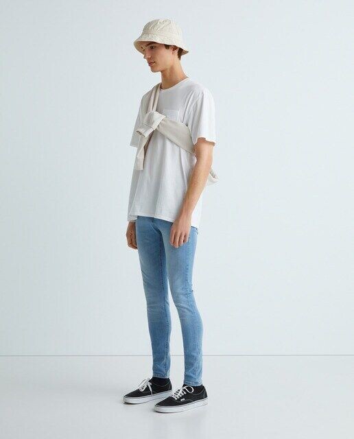 

Мужские суперскинни джинсы Jack & Jones, синий