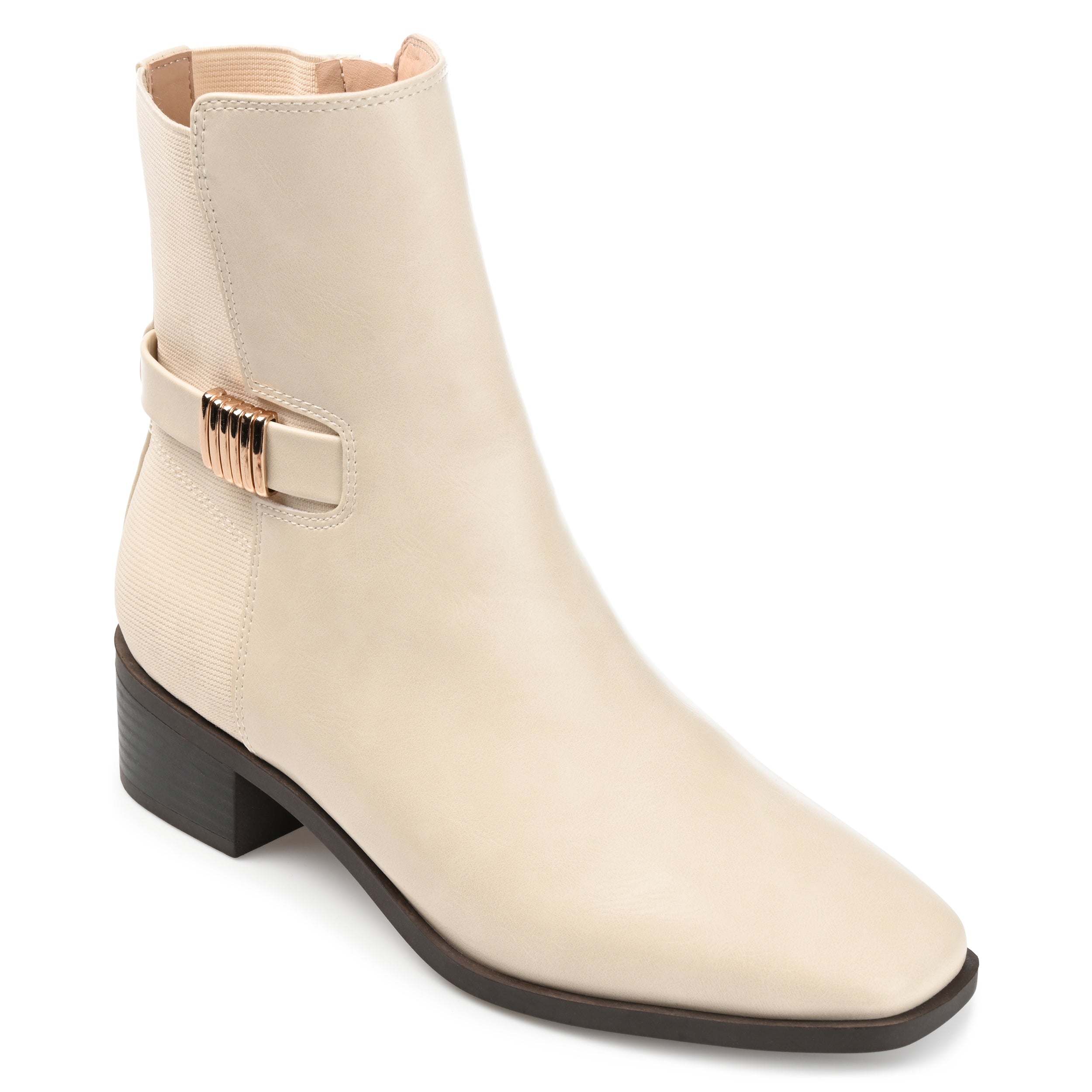 Женские ботильоны Tru Comfort Foam Wide Aubrie из коллекции Journee, кремовый
