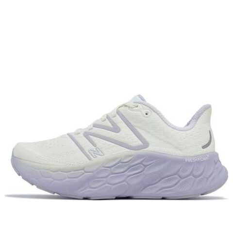 Кроссовки New Balance Fresh Foam X More v4, белый/фиолетовый