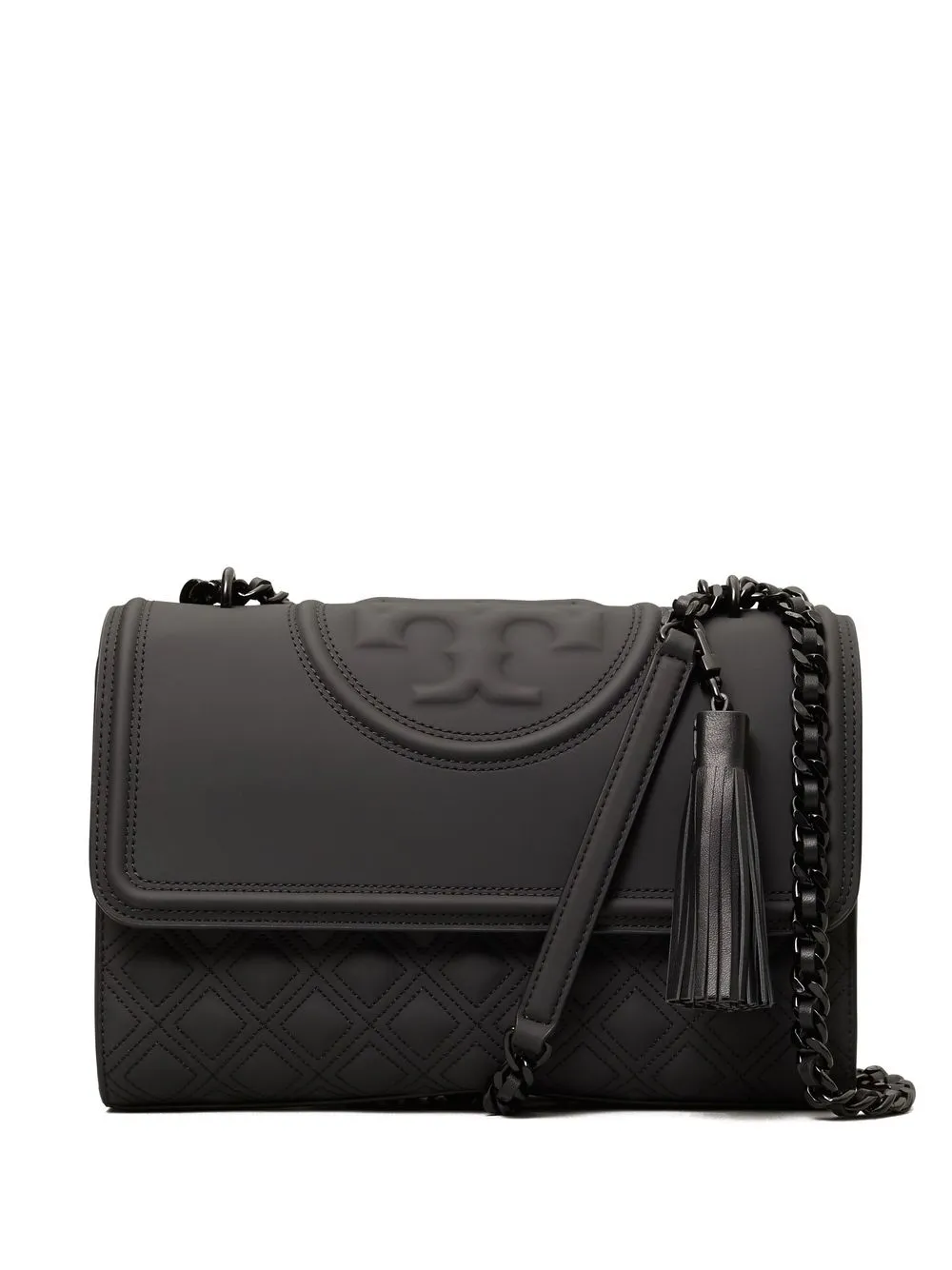 

Сумка на плечо Fleming Matte Tory Burch, черный
