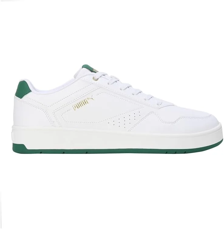 Мужские спортивные кроссовки Puma Court Classic 353780, белый/золотой — фото 3