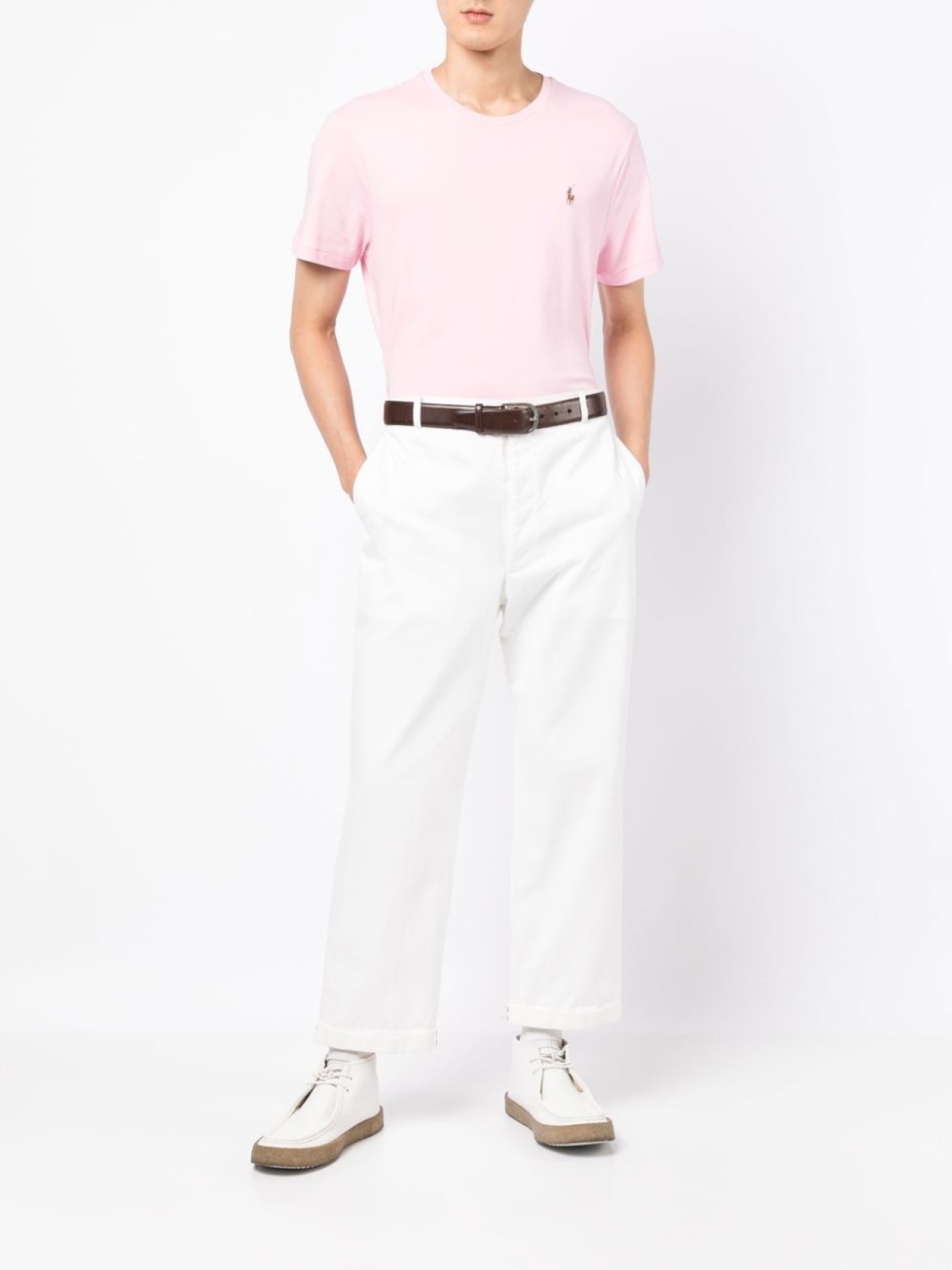 Polo Ralph Lauren футболка с логотипом, розовый — фото 2