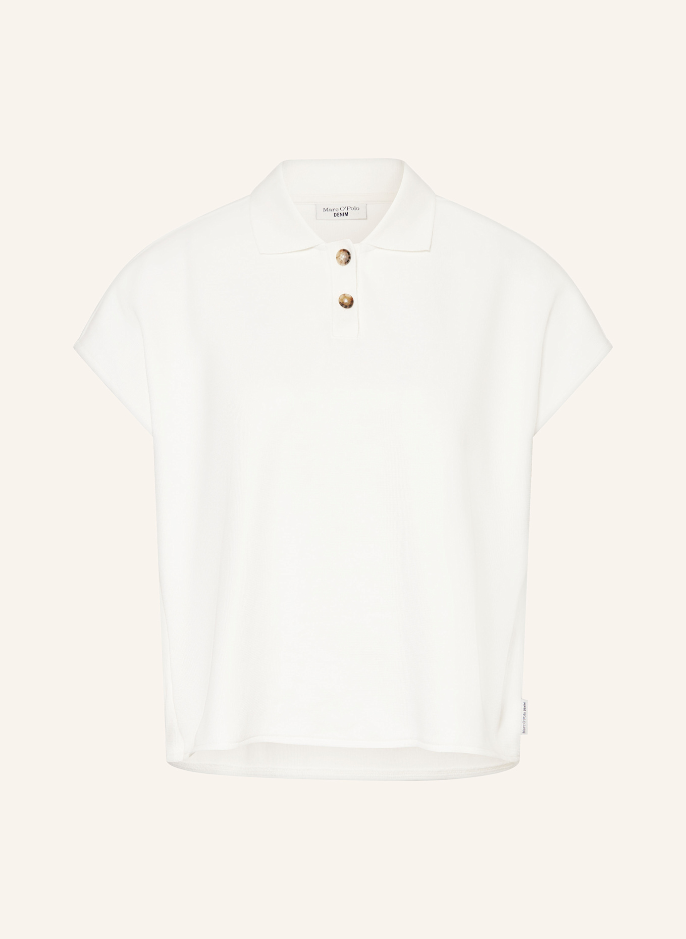 

Рубашка поло из пике Marc O'Polo Denim, белый