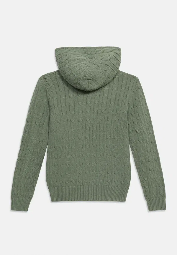 Худи-кардиган на молнии Polo Ralph Lauren, зелёный — фото 2
