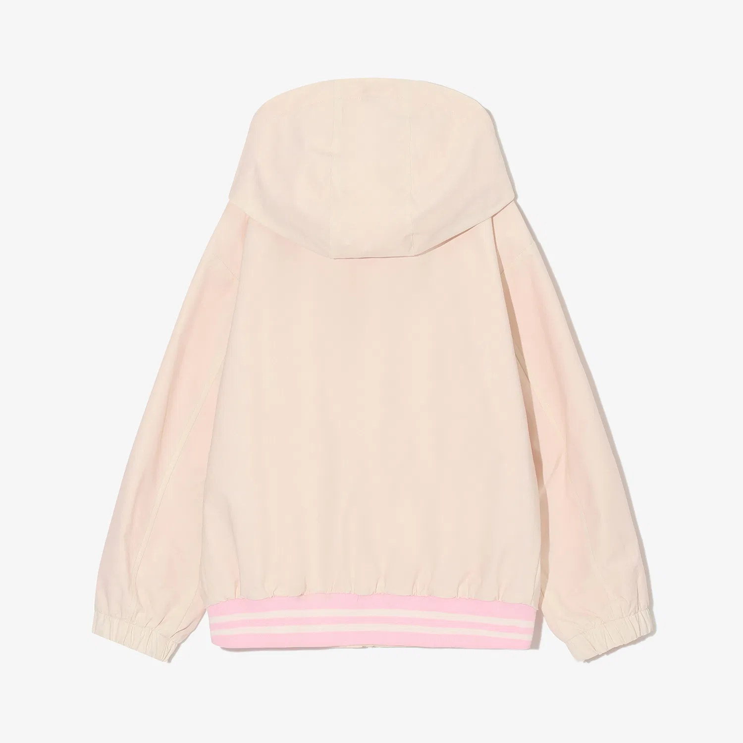 Детская куртка с капюшоном бежевая от Fila Kids — фото 2