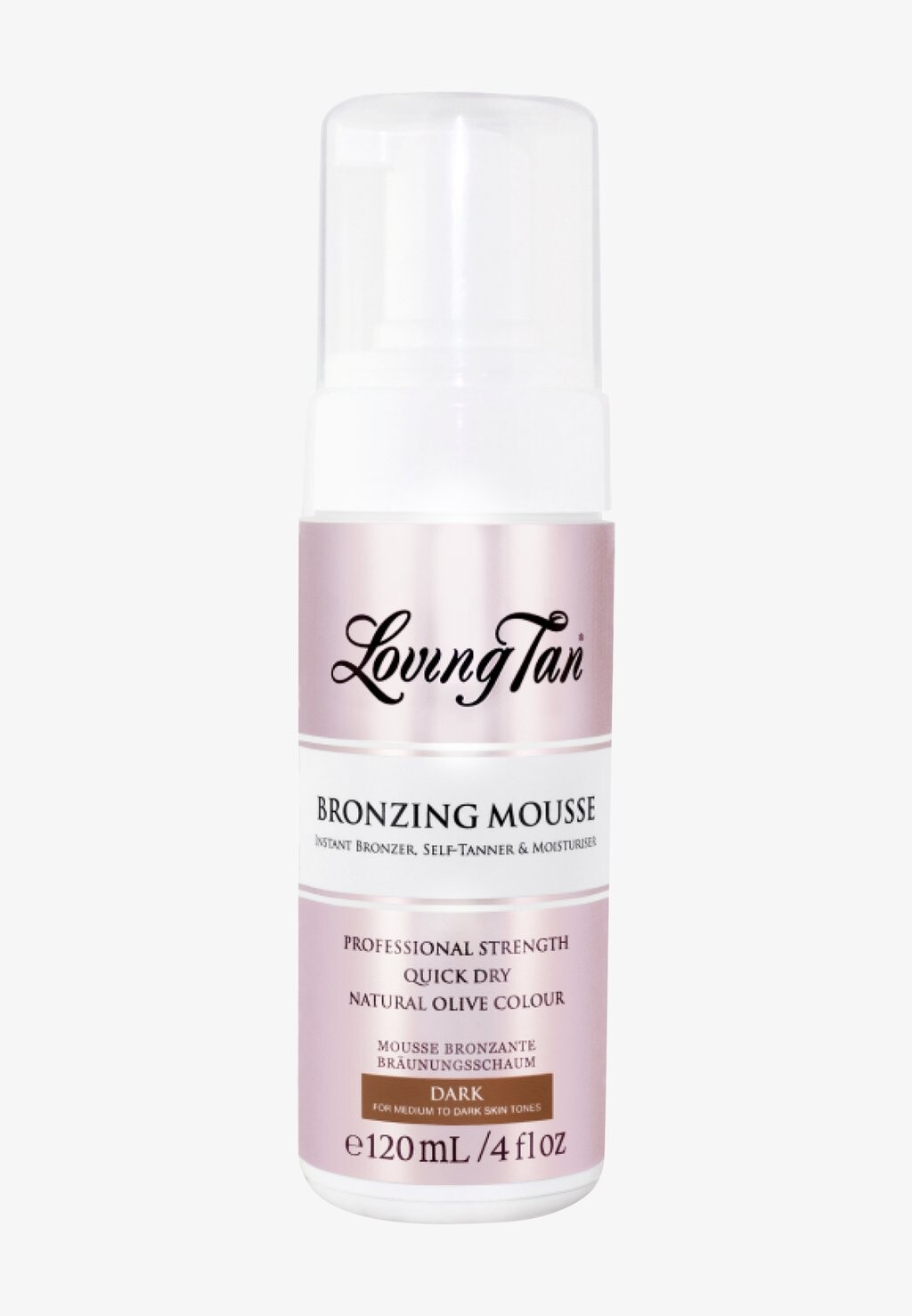 

Автозагар Bronzing Mousse Loving Tan, цвет dark